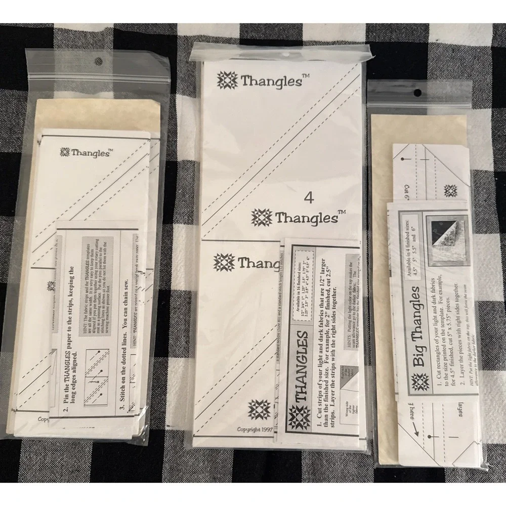 Thangles Templates Set Of 3 Sizes 2.5